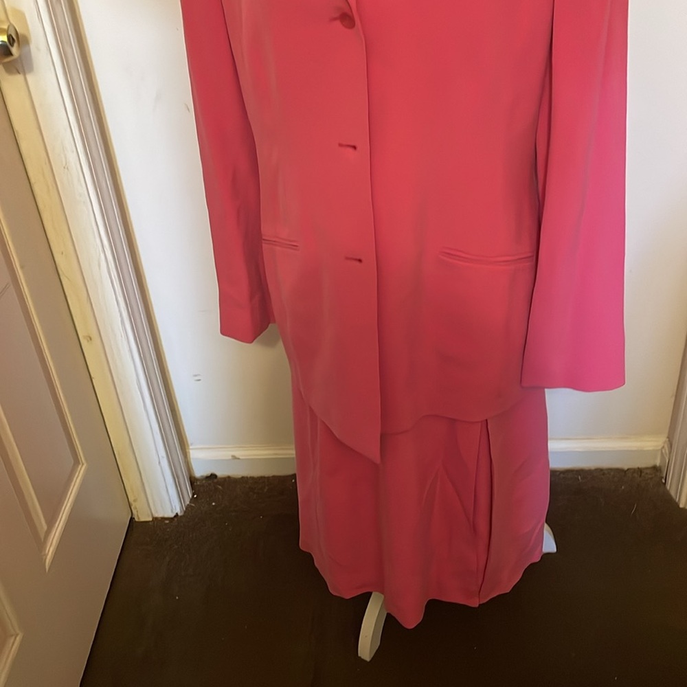 Beautiful 2 piece suit Liz Claiborne pink size 16 - Picture 6 of 12